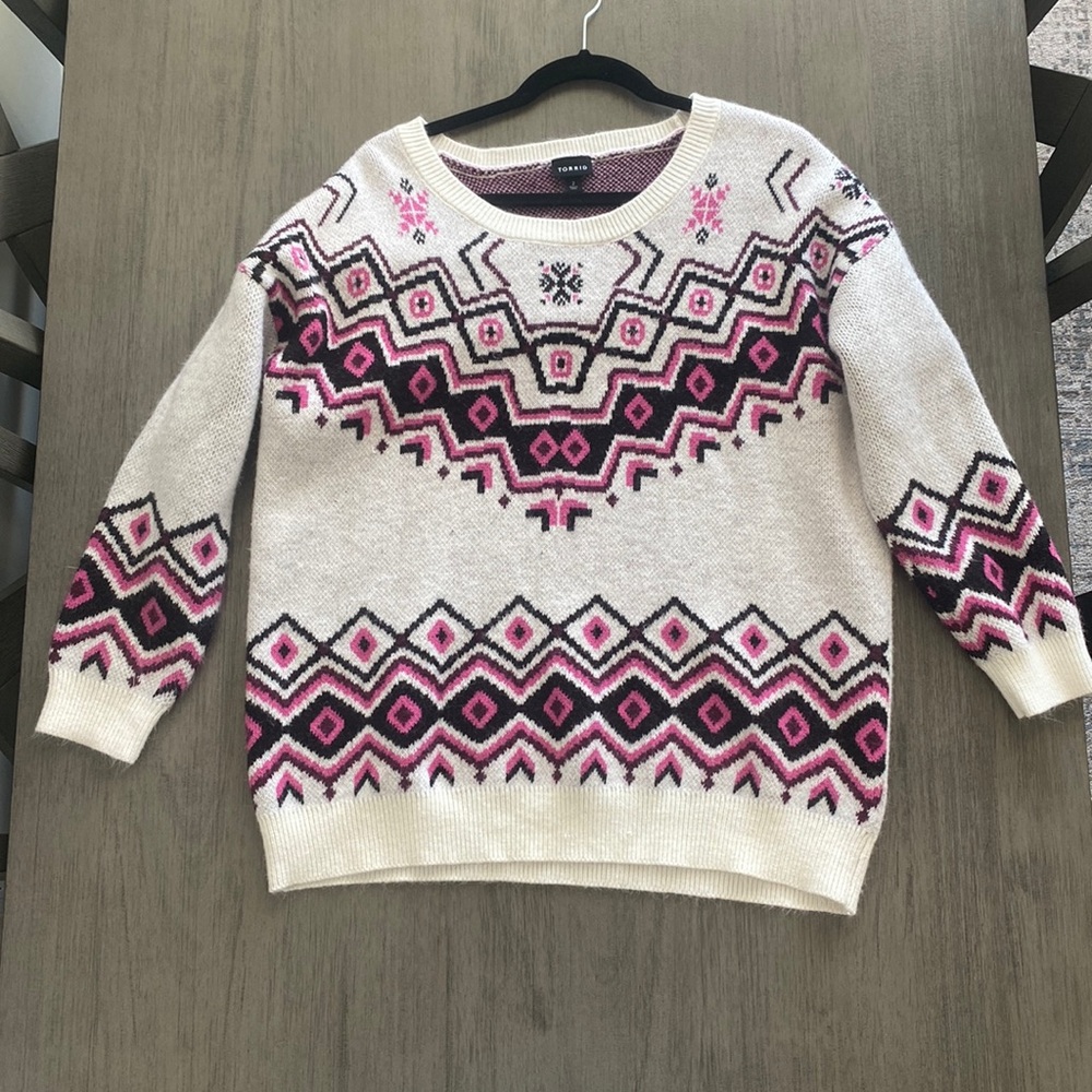 torrid Fair Isle Sweater